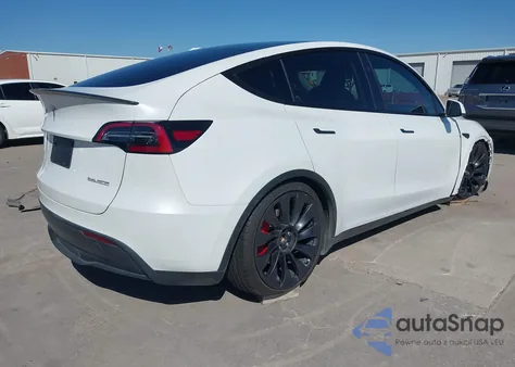 2023 Tesla Model Y Performance Dual Motor All-Wheel Drive from USA, damaged, VIN 7SAYGDEF6PF801002